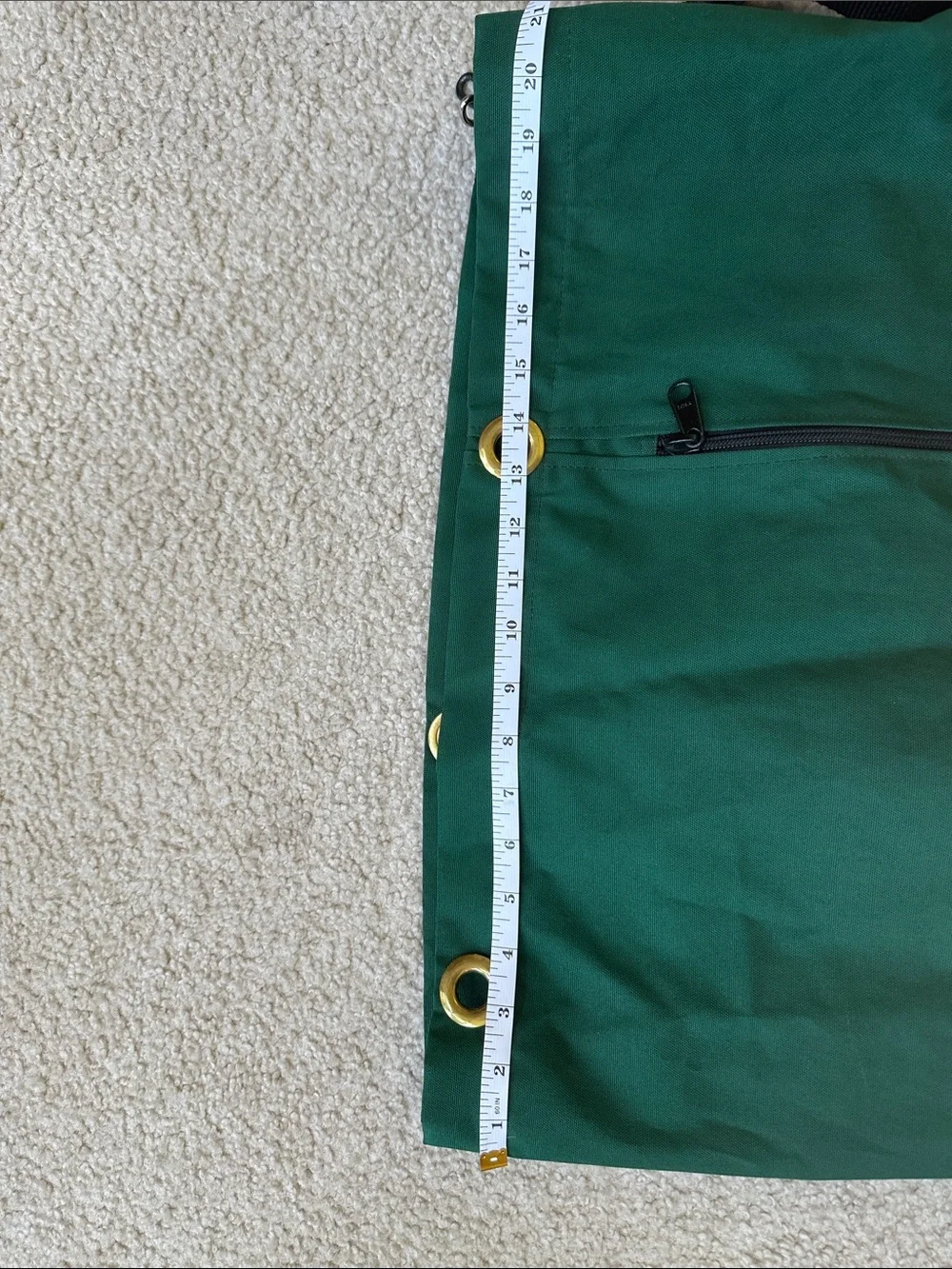 Coors Light Green Large Canvas Duffle